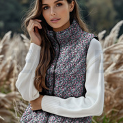 STEPPSTOFF DIGITAL BLUMEN FUCHSIA (thumbnail) #7