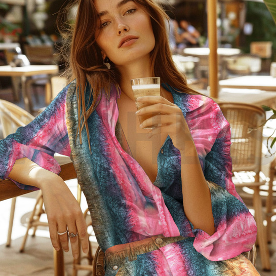 HANDCRAFTED BATIK COTTON MULTICOLOUR #7