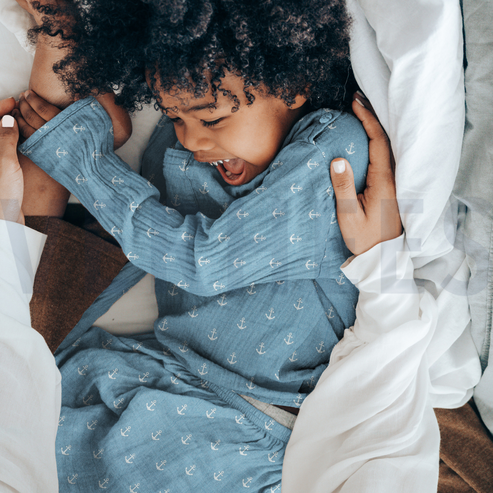 DOUBLE GAZE DE COTON ANCRES RUST (high resolution) #7