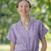 DOUBLE GAUZE EMBROIDERY BLOEMEN LILA (thumbnail) #7