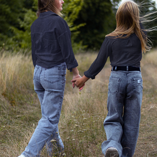 DENIM NIETEN DUNKELBLAU #7