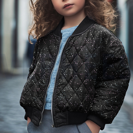 STEPPED FOIL SEQUINS BLACK #7