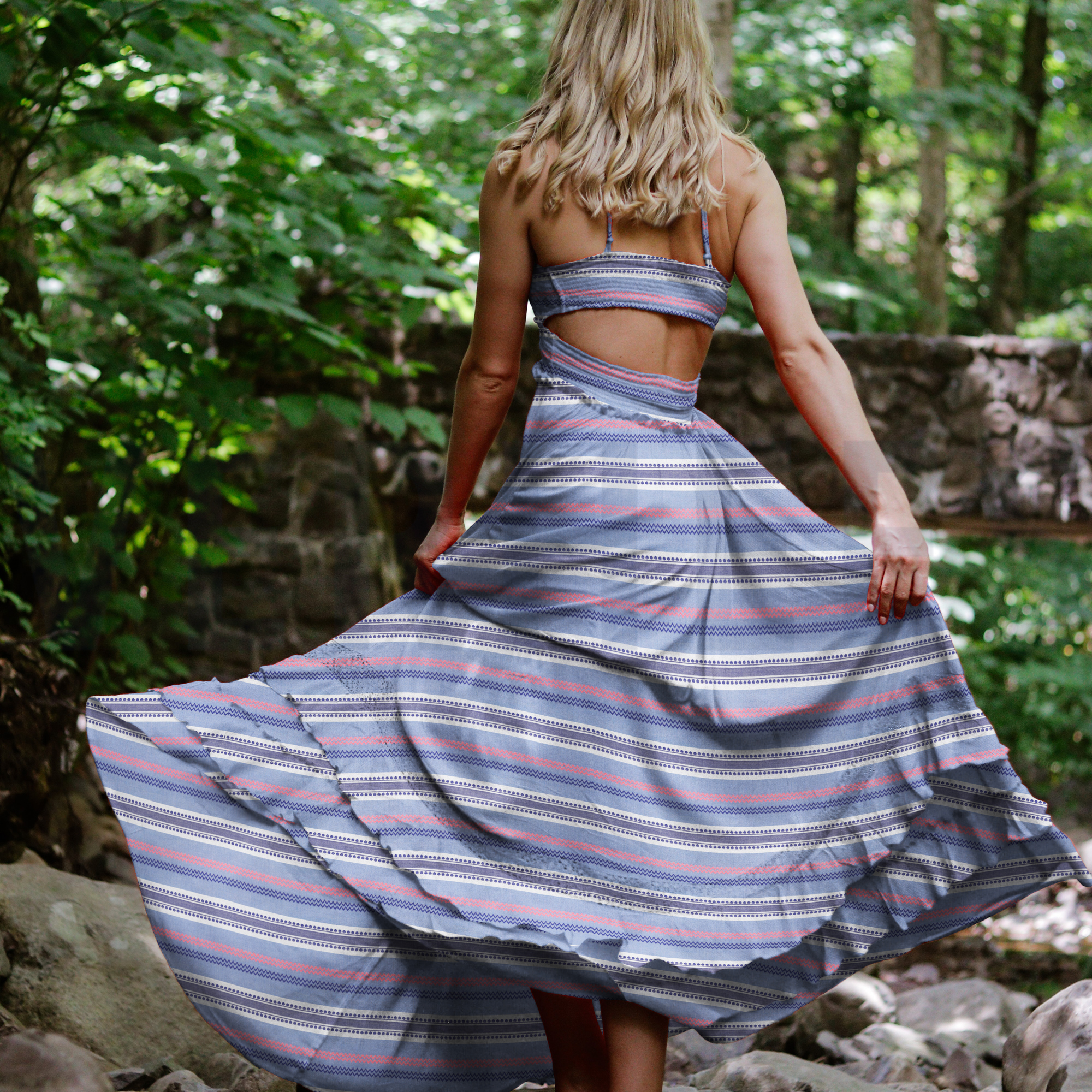 COTTON YARN DYED JACQUARD NEON LIGHT BLUE (high resolution) #7