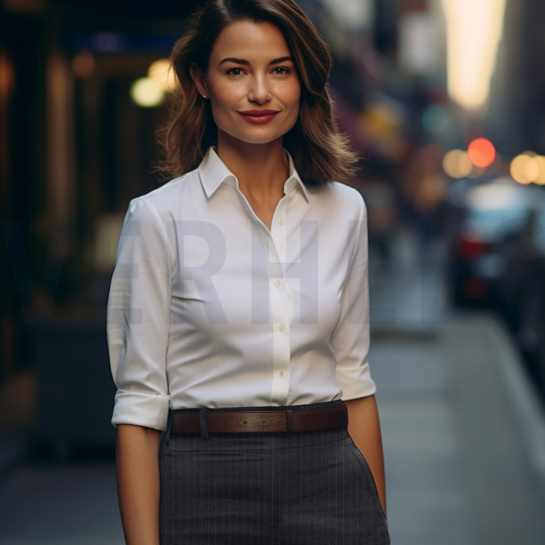 PUNTA VICENZA PINSTRIPE MARINEBLAU #7