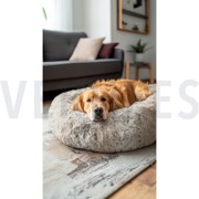 FAUX FUR ANIMAL SKIN BROWN (thumbnail) #7