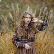 KATOEN GARENGEVERFD GEBORSTELDE RUITEN MARINEBLAUW (thumbnail) #7