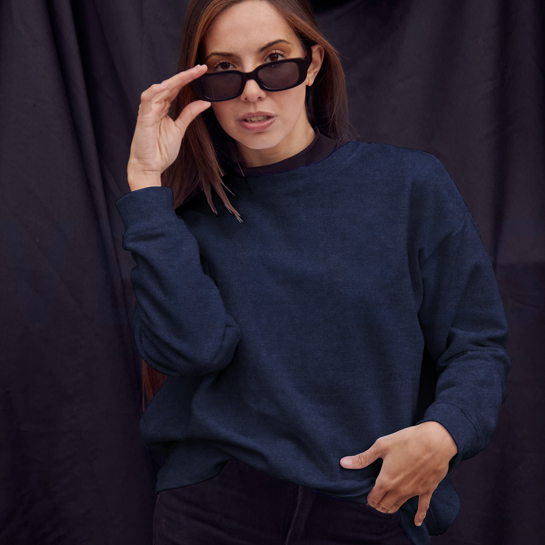 DENIM STRICK HELLBLAU #7