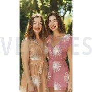 KATOEN EMBROIDERY BLOEMEN KANEEL (thumbnail) #7