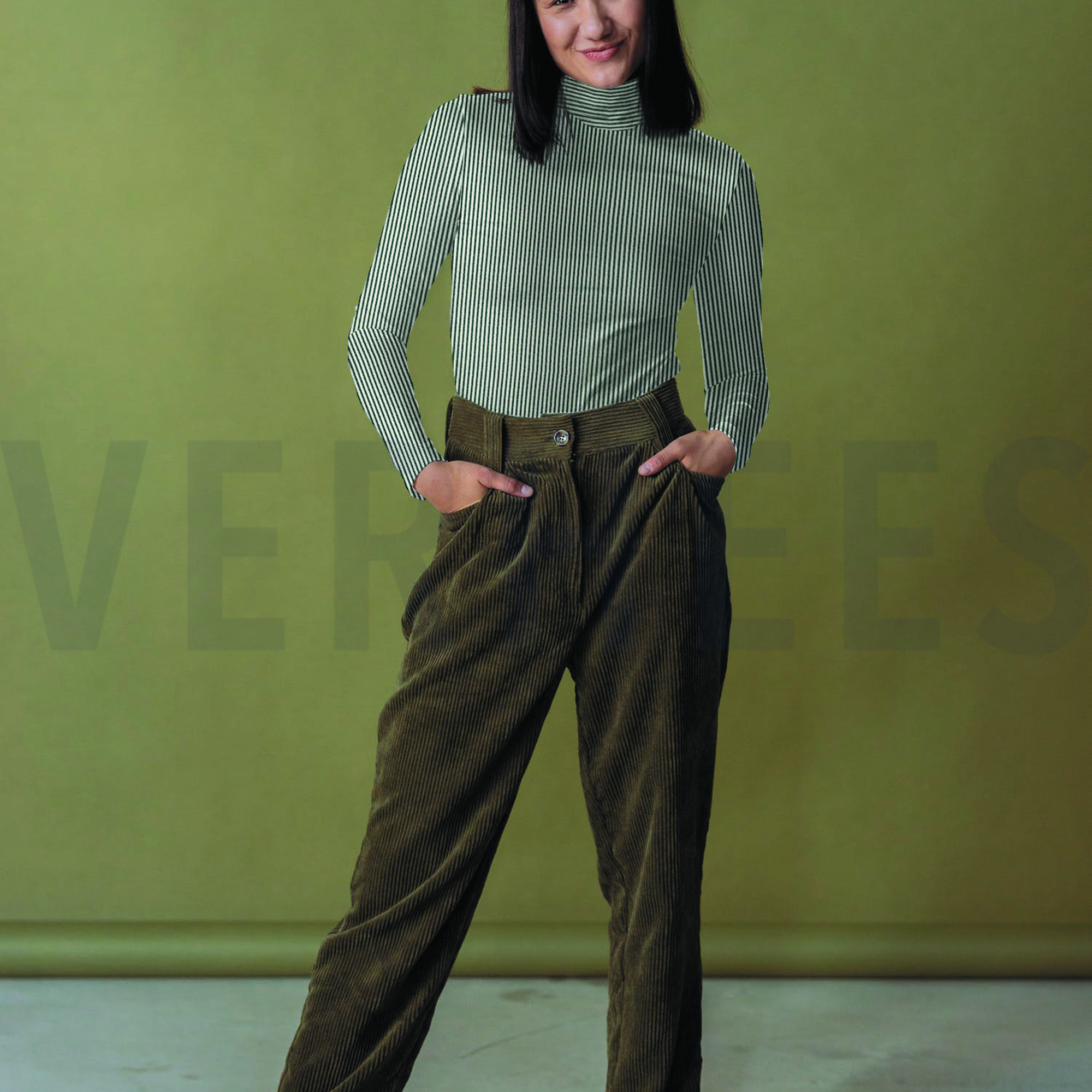 JERSEY JACQUARD STREPEN LEGERGROEN (high resolution) #7