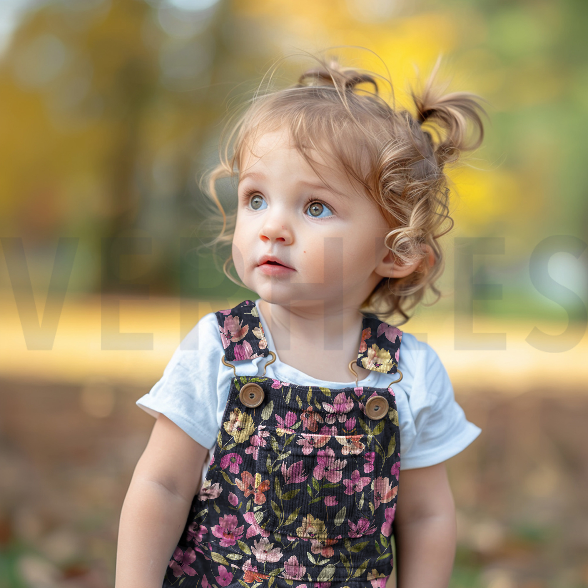 CORDUROY BABYRIB DIGITAAL BLOEMEN MARINEBLAUW (high resolution) #7