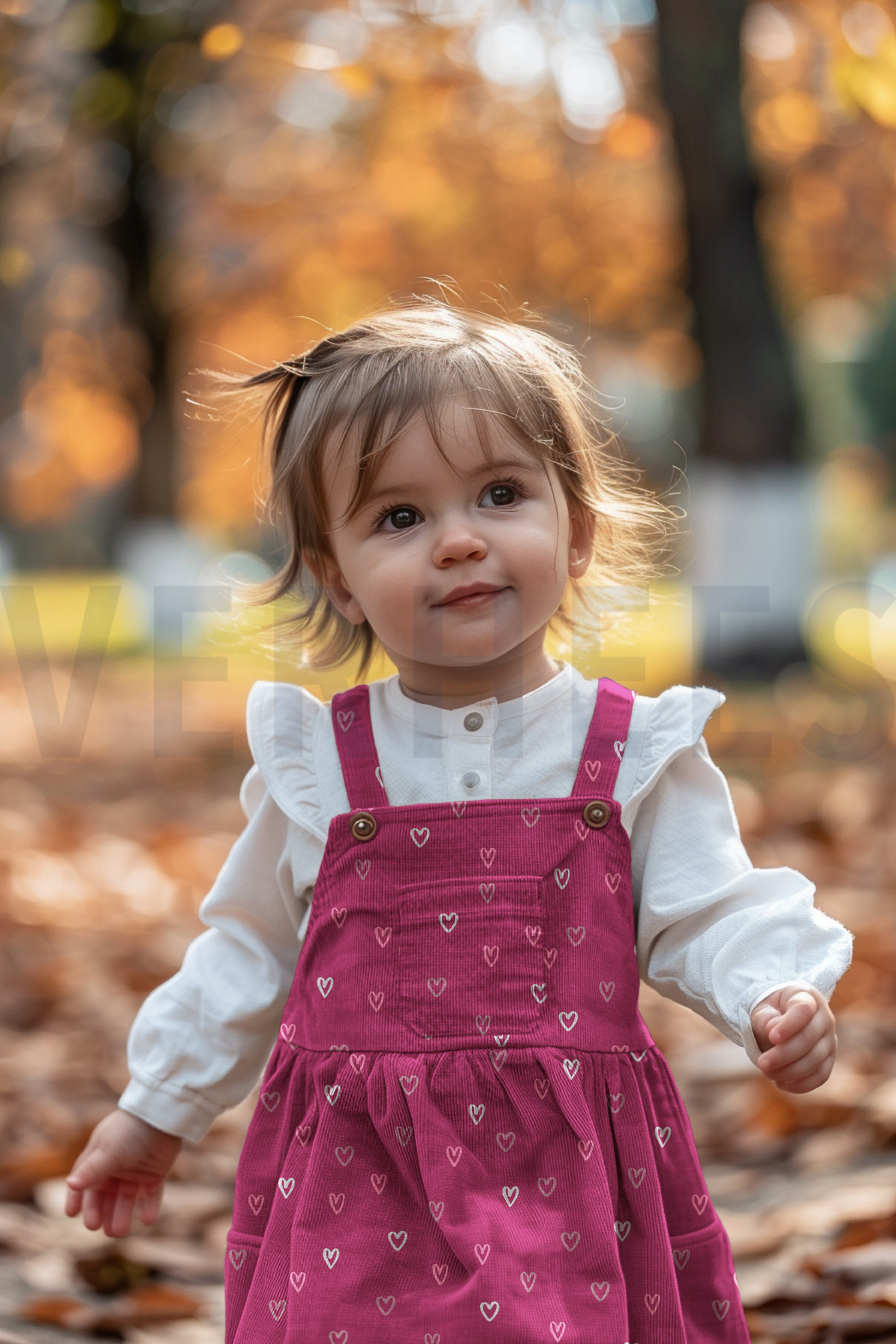 CORDUROY BABYRIB FOLIE HARTEN FUCHSIA #7
