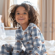 FLANELL BÄREN KAROS HELLROSA (thumbnail) #7