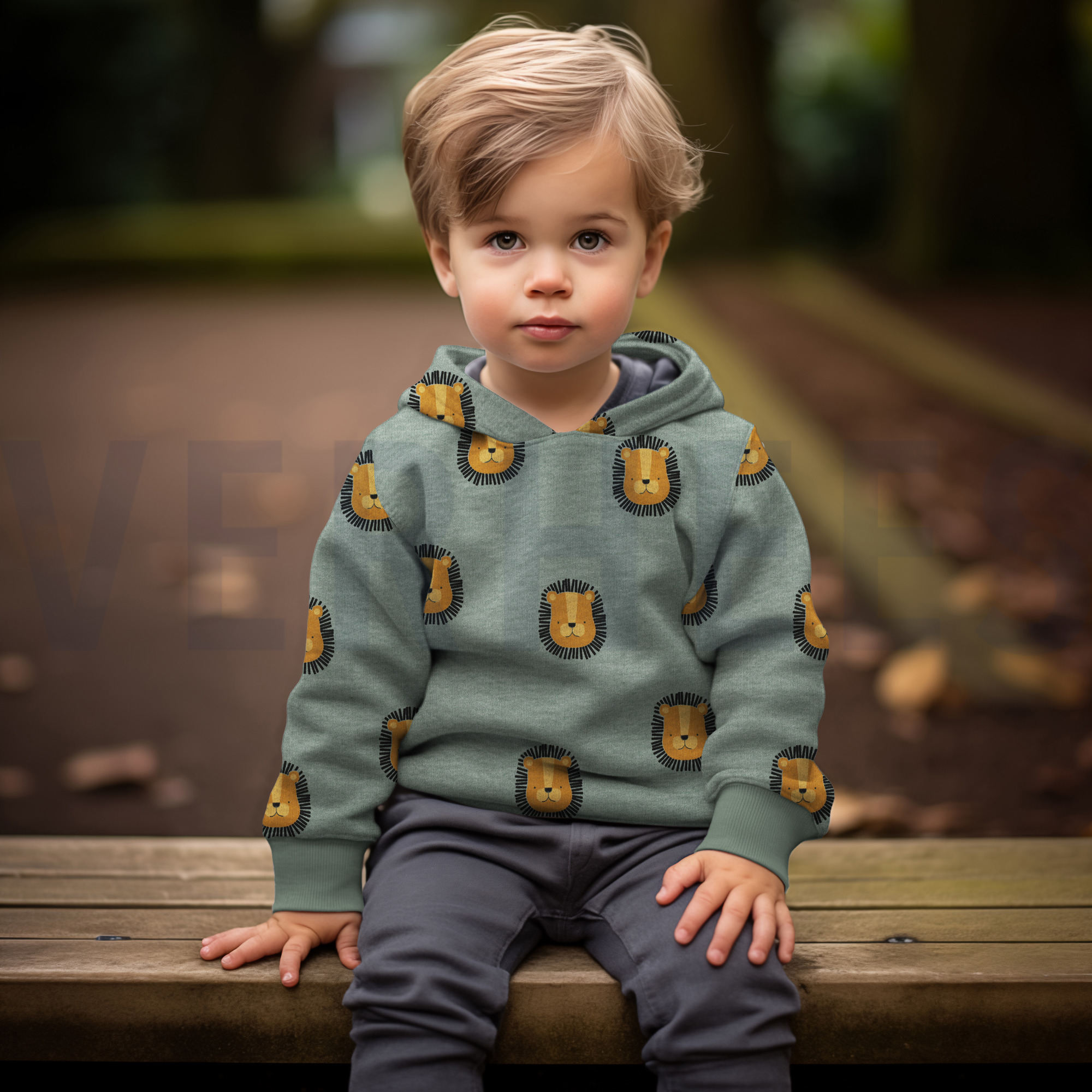 SWEAT MELANGE LIONS ECRU MELANGE (high resolution) #7