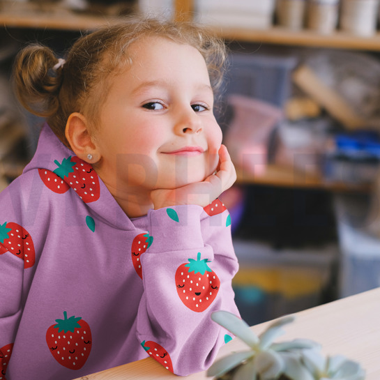 SOFT SWEAT STRAWBERRIES PINK #7