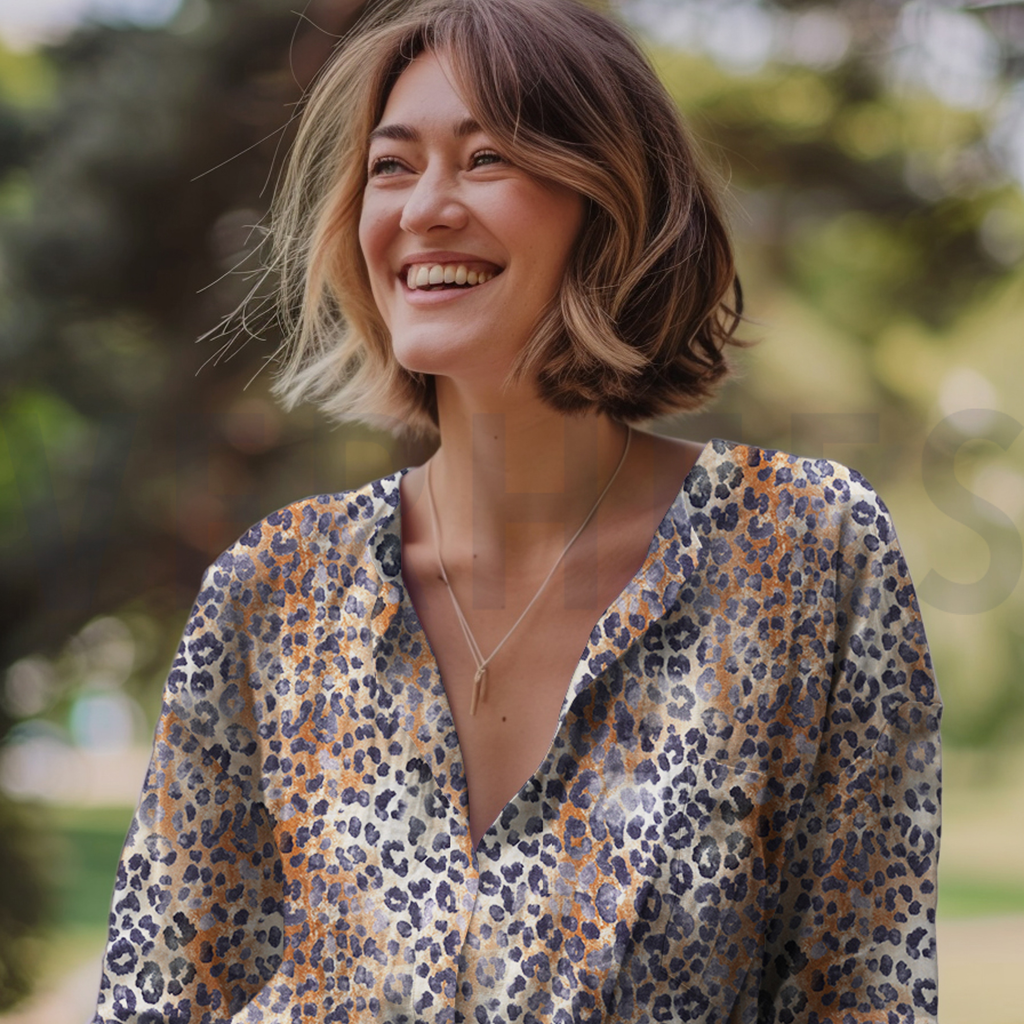 DOUBLE GAZE DE COTON PEAU D’ANIMAL SABLE CLAIR (high resolution) #7