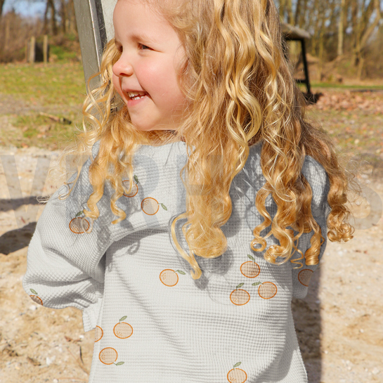 WAFELJERSEY SINAASAPPELS ECRU #7