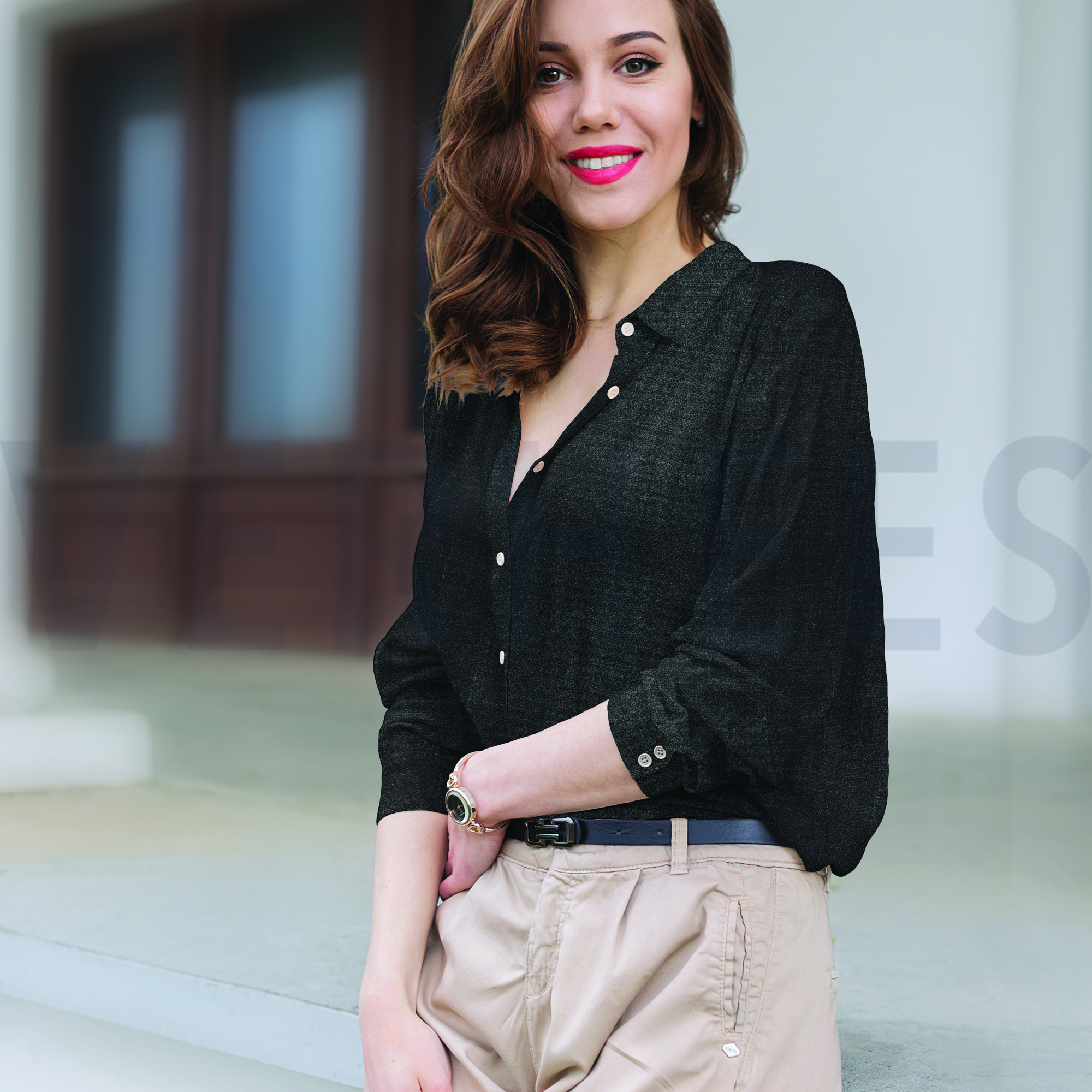 VISCOSE RADIANCE FOIL SAND (high resolution) #7