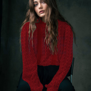 EYELET STRETCH SCHWARZ (thumbnail) #7