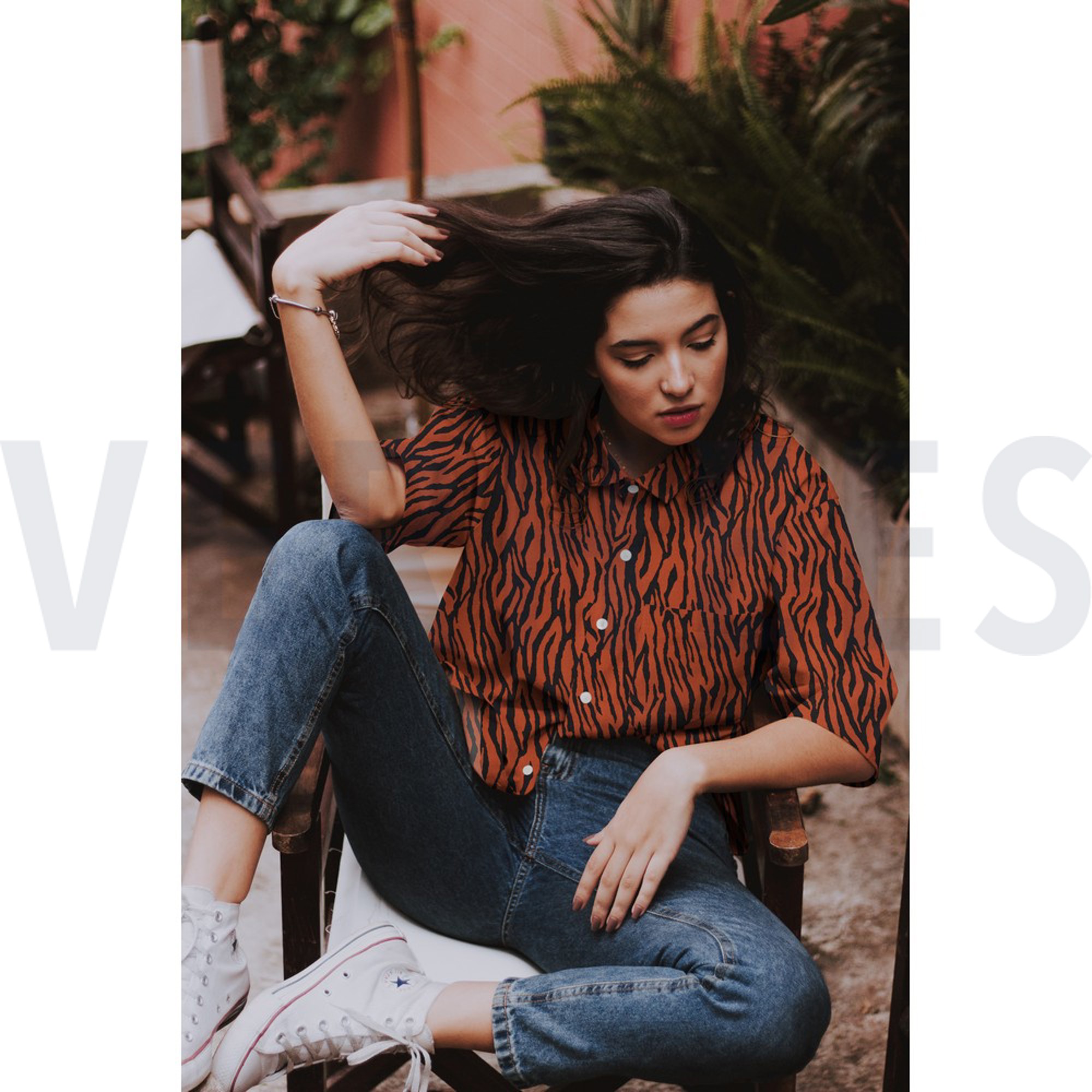 VISCOSE RADIANCE PEAU D’ANIMAL ROUGE BRIQUE (high resolution) #7