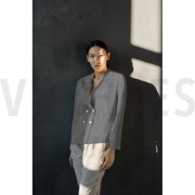 PRINCE DE GALLES DONKERBLAUW/MERLOT (thumbnail) #7