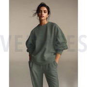 MODAL SCUBA JERSEY SAND (thumbnail) #7