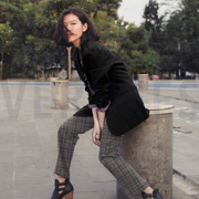 KNITTED JACQUARD BLACK/WHITE (thumbnail) #7