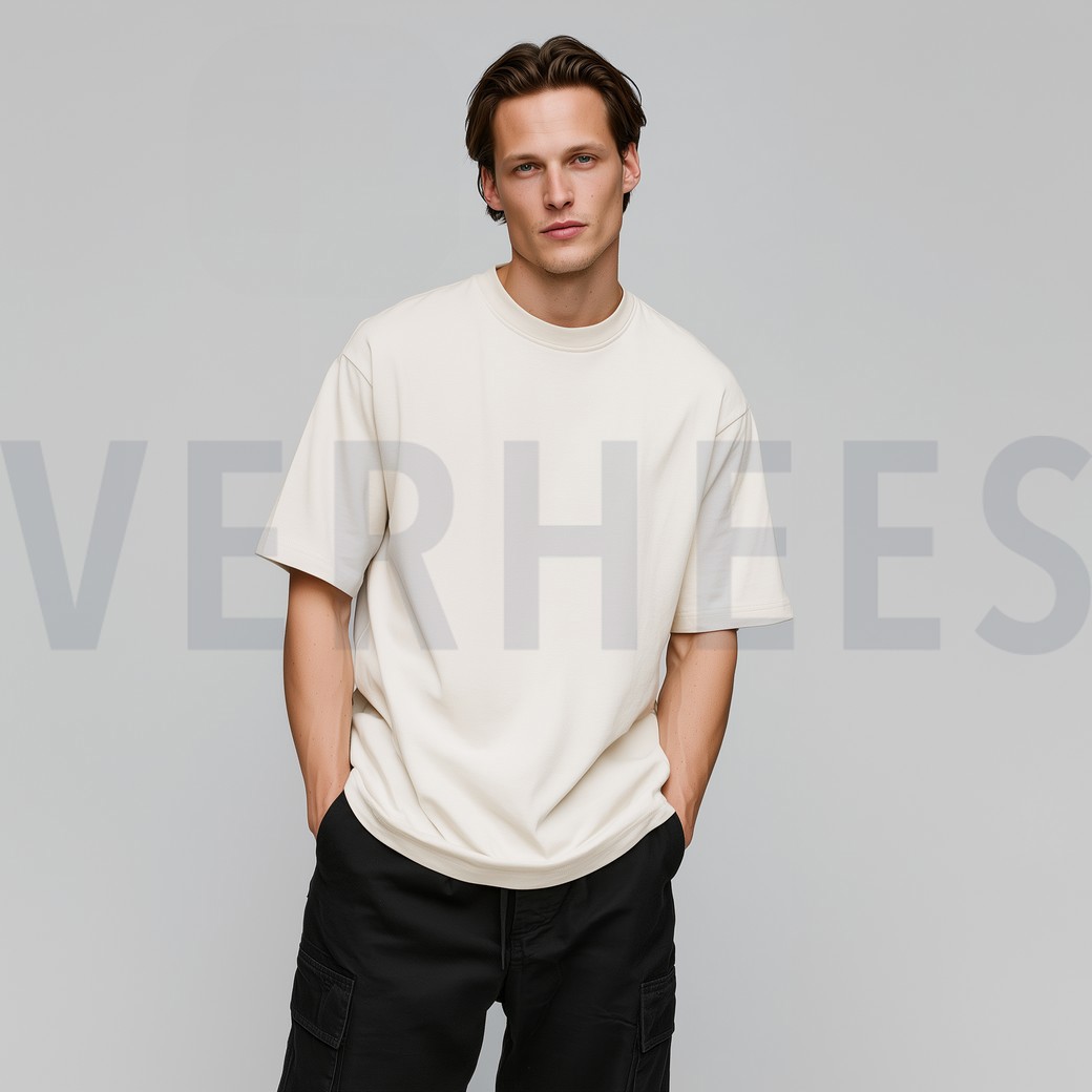 COTTON INTERLOCK JERSEY JEANS #7