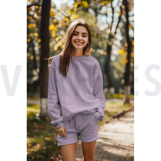 COTTON INTERLOCK JERSEY BLACK #7