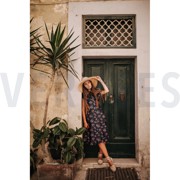 VISKOSE RADIANCE BLUMEN MARINEBLAU (thumbnail) #7