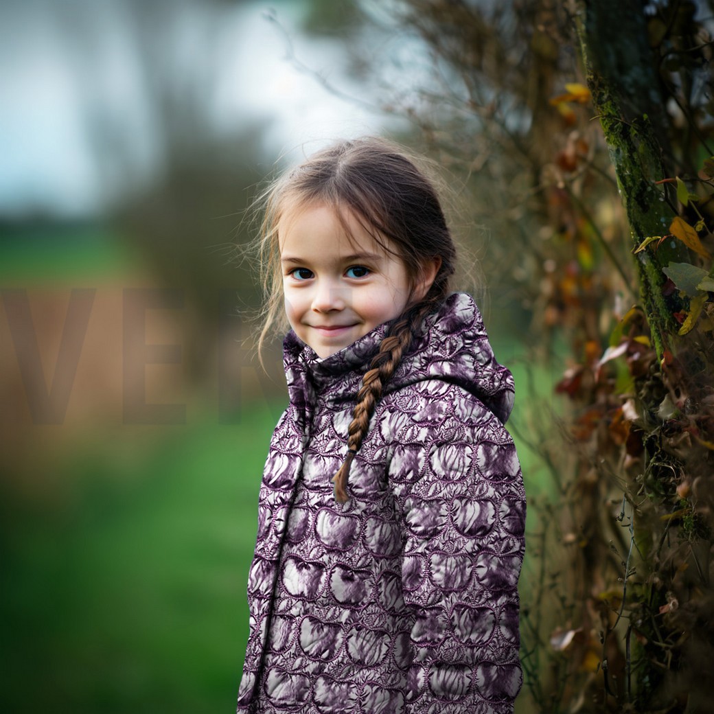 GEWATTEERD FOLIE APPELS ROZE #7
