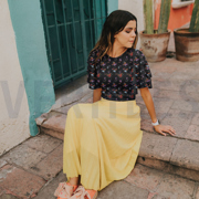 VISCOSE RADIANCE DIGITAL FLEURS NOIR (thumbnail) #7