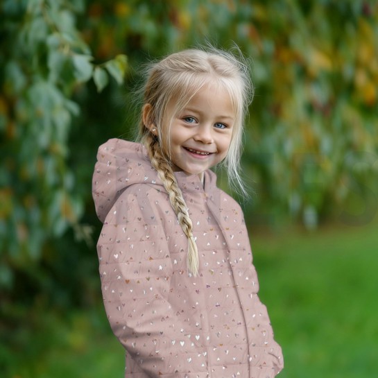 STEPPSTOFF FOLIE HERZEN HELLROSA #7