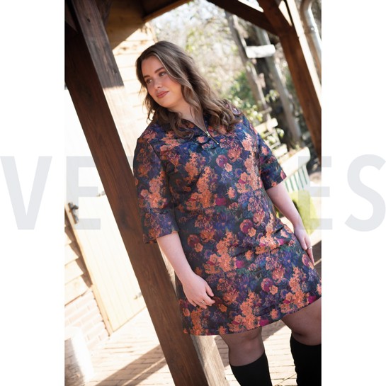 JACQUARD BLOEMEN MULTI #7