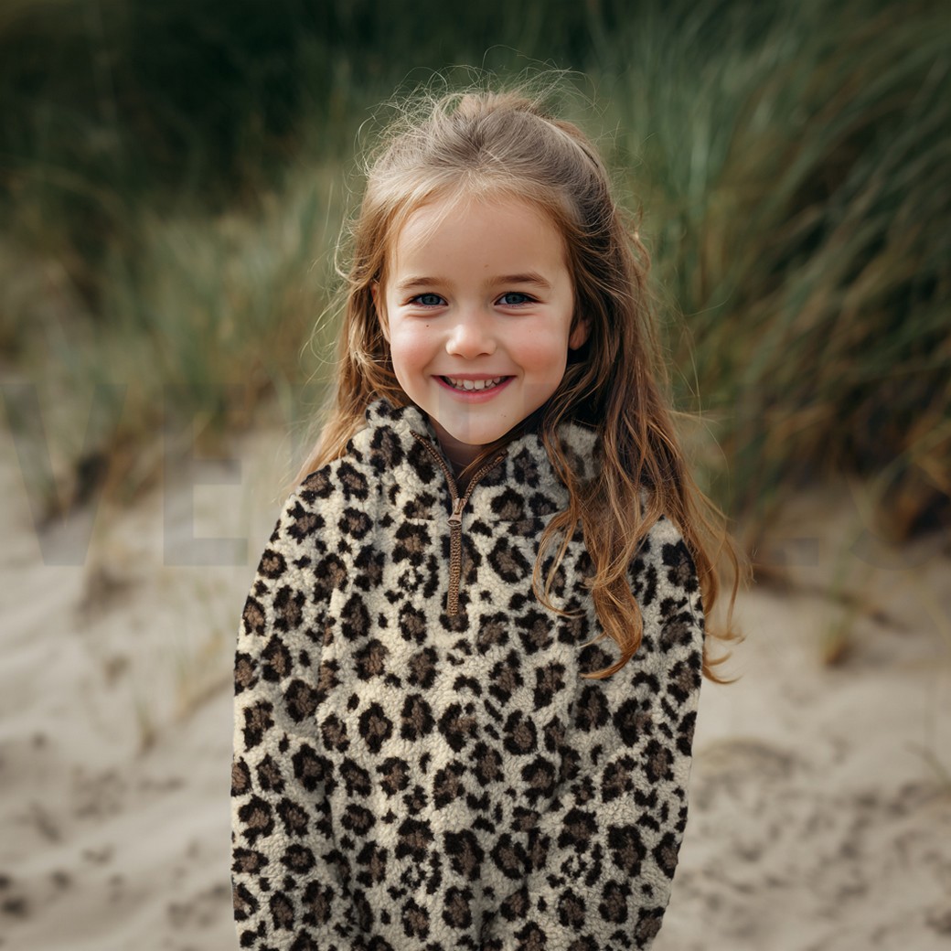 TEDDY JACQUARD TIERHAUT BRAUN #7
