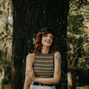 RIPPEN GARNGEFÄRBT STREIFEN ARMYGRÜN / MINT (thumbnail) #7