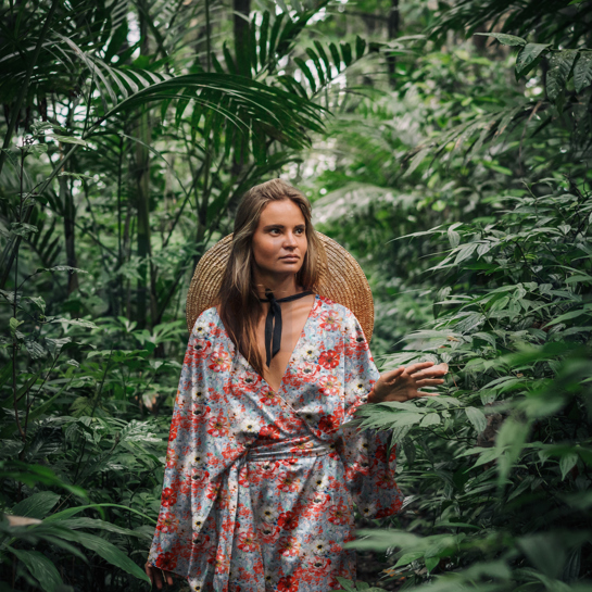 VISCOSE RADIANCE DIGITAAL BLOEMEN MULTI #7