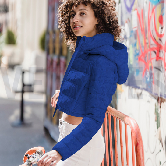 MUSSELIN QUILT KOBALTBLAU #7