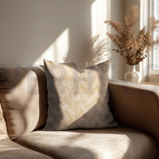 FLEECE ABSTRACT BEIGE #7