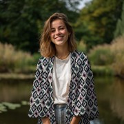 STEPPSTOFF VELVET DIGITAL ORNAMENT MARINEBLAU (thumbnail) #7