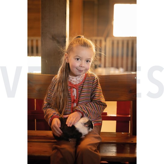 KNITTED JACQUARD STRIPES MULTICOLOUR #7