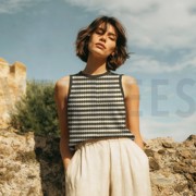 STRICK JACQUARD STREIFEN BRAUN (thumbnail) #7