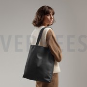 FAUX LEATHER WOVEN BLACK (thumbnail) #7