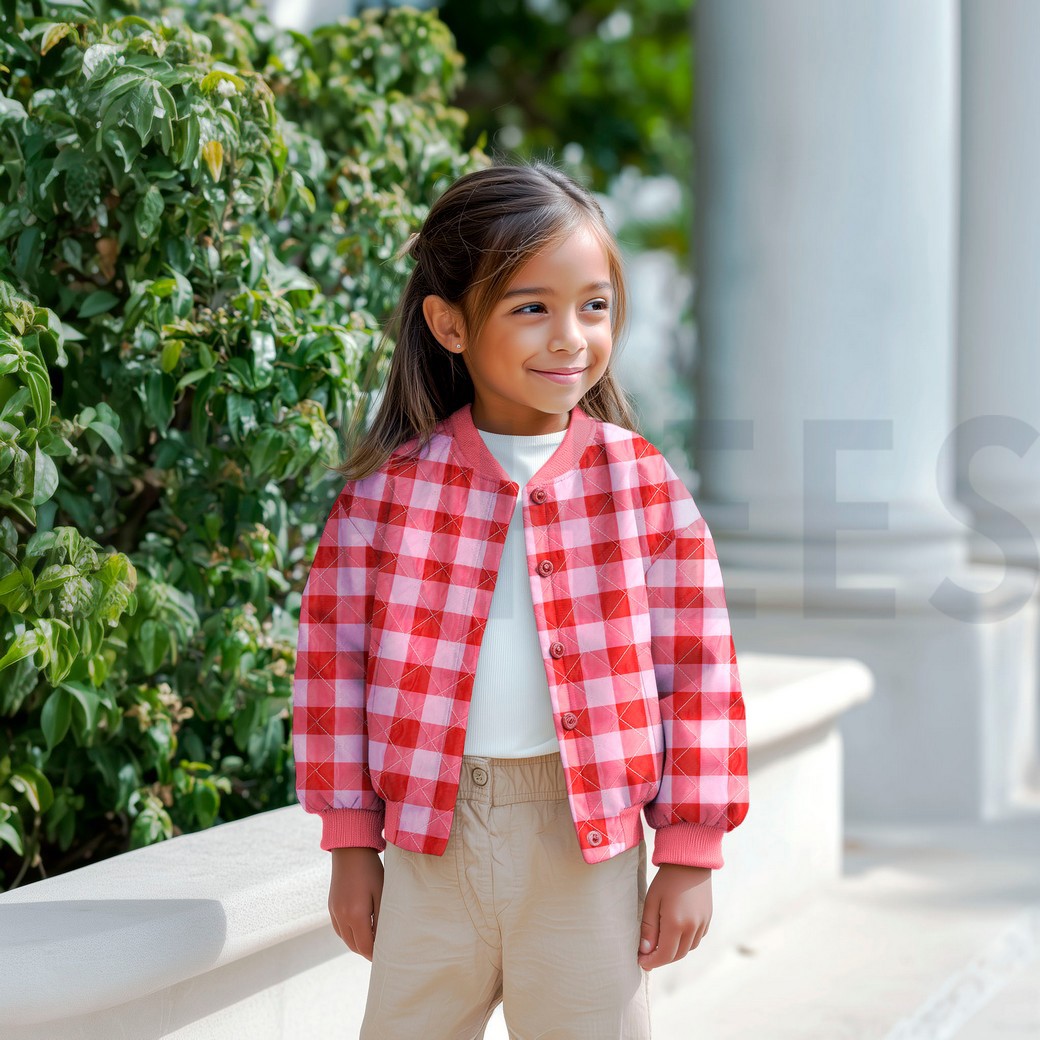 STEPPED CHECKS PINK #7