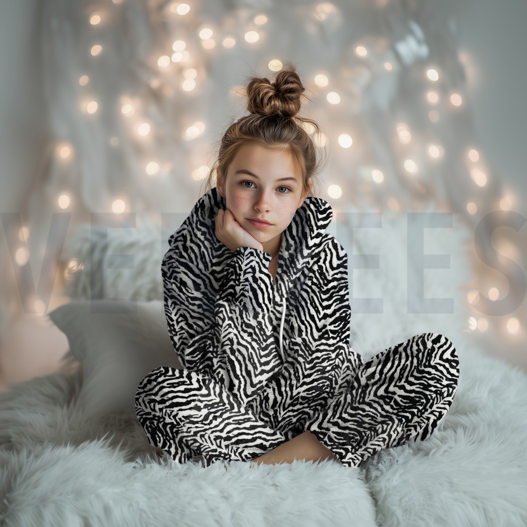 FLEECE DIERENHUID BEIGE #7