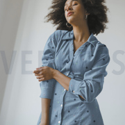 B-JEANS EMBROIDERY FLOWERS JEANS (thumbnail) #7