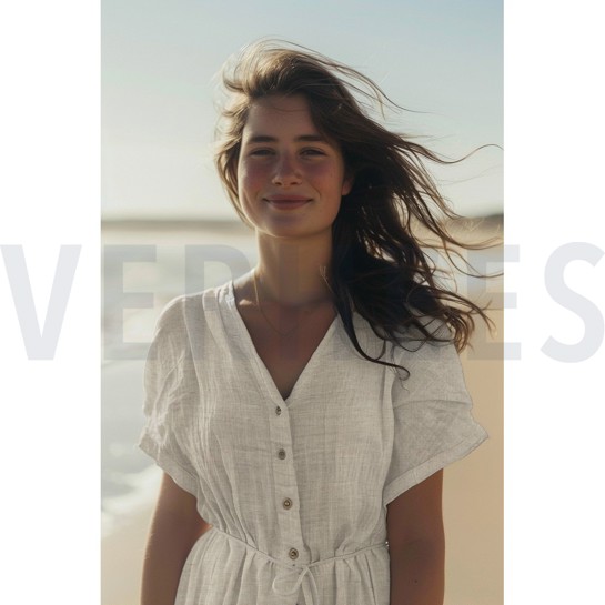 DOUBLE GAUZE LINNEN NATUREL #7