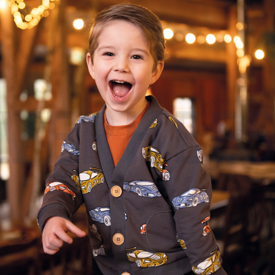 FRENCH TERRY RACEAUTO’S GRIJS #7