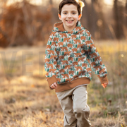 FRENCH TERRY DIGITAL BEARS ECRU (thumbnail) #7