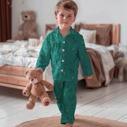 FLANELL DINOSAURIER BEIGE (thumbnail) #7