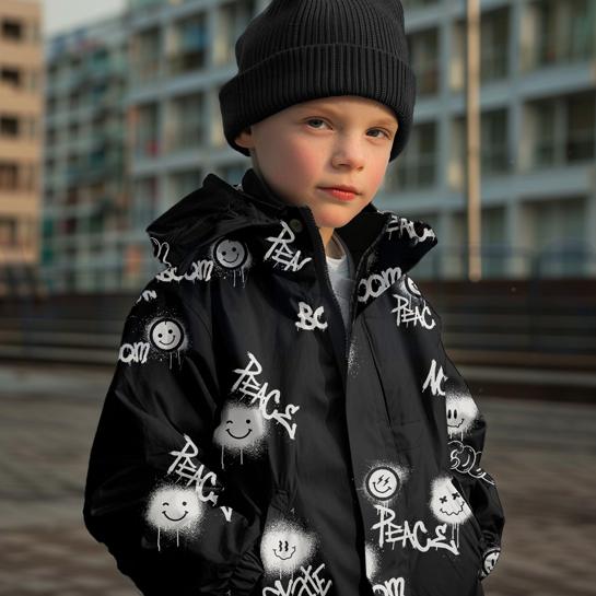 SOFTSHELL DIGITAL GRAFFITI NOIR #7